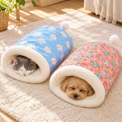 Dreamy Tails™ Cozy Plush Pet Bed
