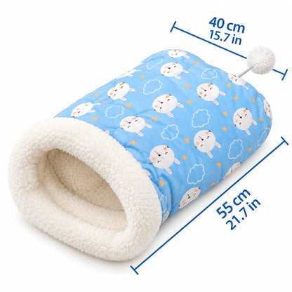 Dreamy Tails™ Cozy Plush Pet Bed